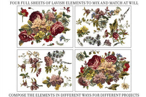 IOD Decor Transfer Floral Anthology