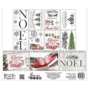 IOD Paint Inlay Noel *Limited Edition*