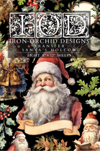 Load image into Gallery viewer, IOD Decor Transfer Santa&#39;s Hollow *Limited Edition*