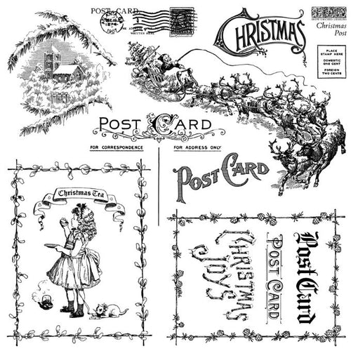 IOD Decor Stamp Christmas Post *Limited Edition*