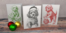 Load image into Gallery viewer, IOD Decor Stamp Christmas Pups  * Limited Edition*