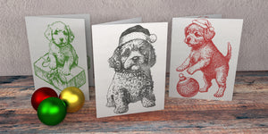 IOD Decor Stamp Christmas Pups  * Limited Edition*