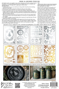 IOD Decor Foil Transfer Figgy and Flourish *Limited Edition*