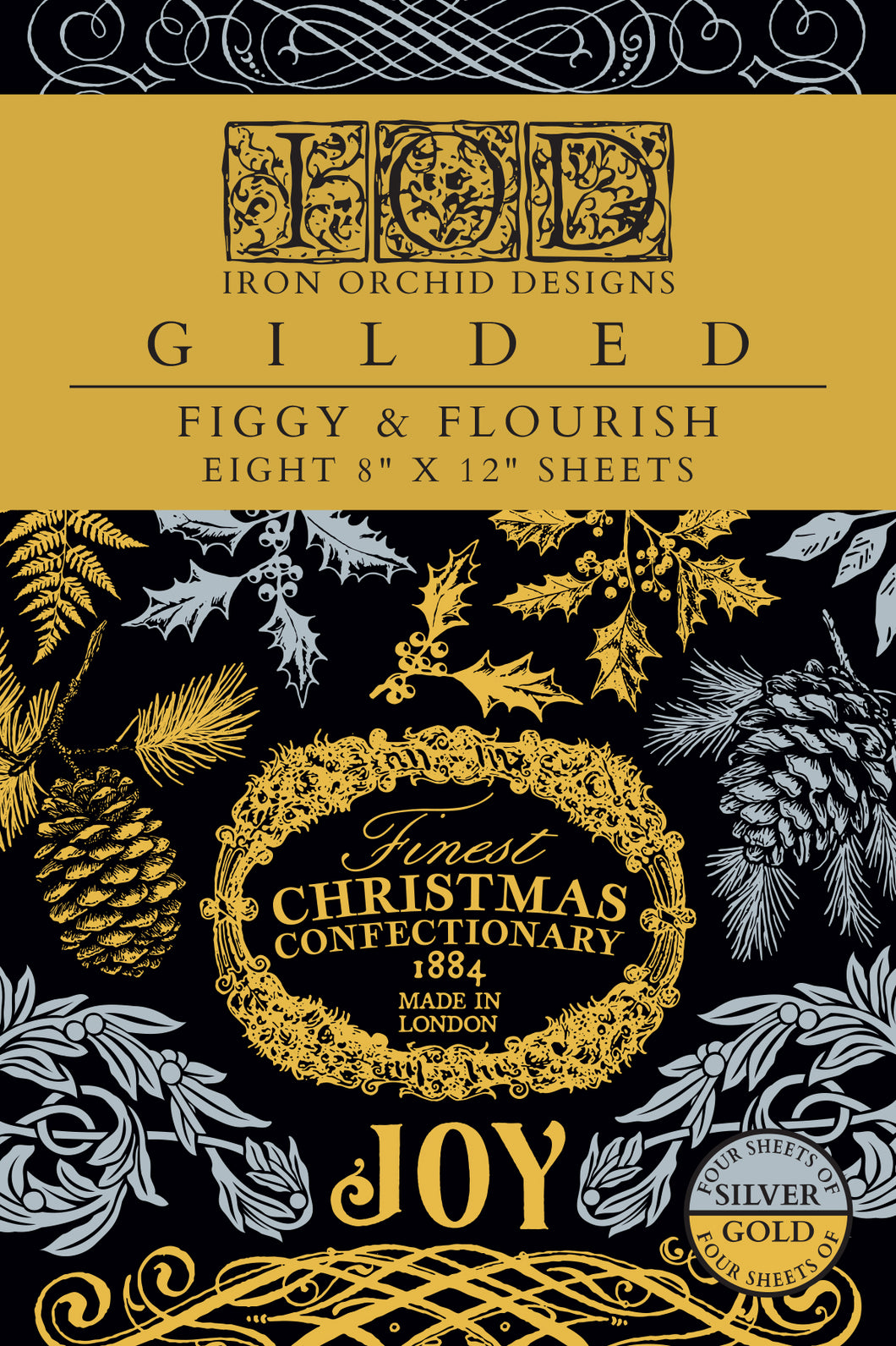 IOD Decor Foil Transfer Figgy and Flourish *Limited Edition*
