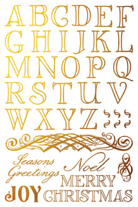 IOD Decor Foil Transfer Figgy and Flourish *Limited Edition*