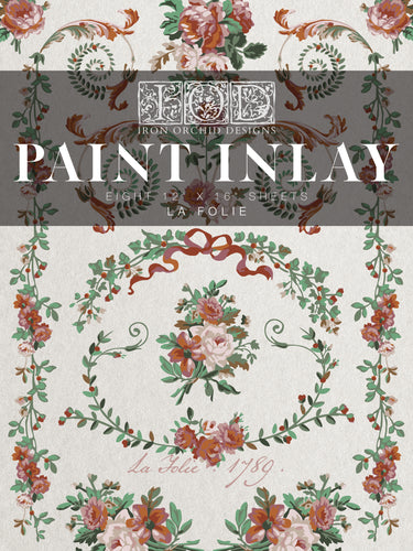 IOD  Paint Inlay La Folie * Limited Edition*