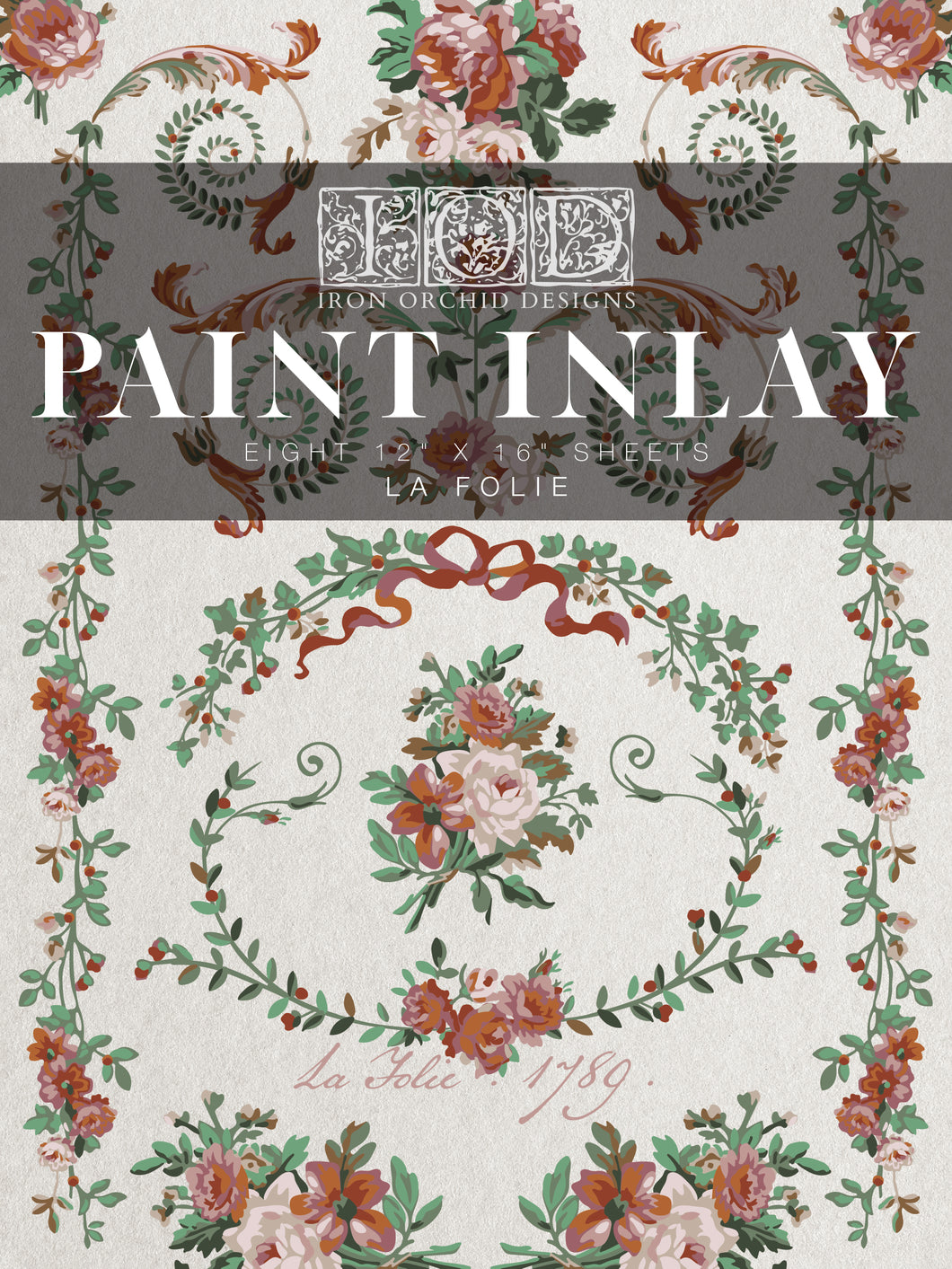 IOD  Paint Inlay La Folie * Limited Edition*