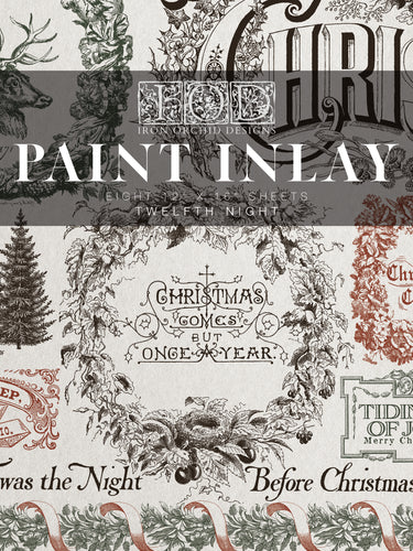 IOD  Paint Inlay Twelfth Night * Limited Edition*