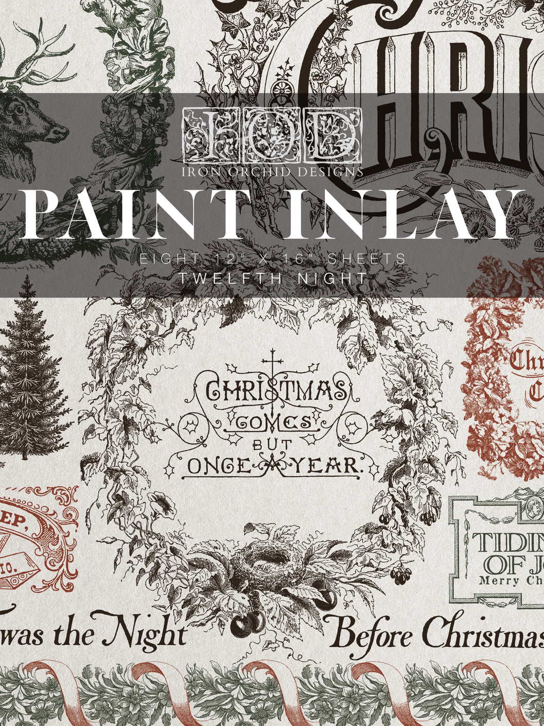 IOD  Paint Inlay Twelfth Night * Limited Edition*