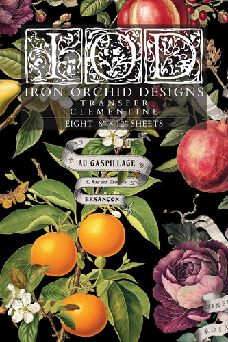 IOD Decor Transfer Clementine *Limited Edition*