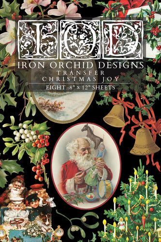 IOD Decor Transfer Christmas  Joy *Limited Edition*