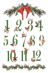 IOD Decor Transfer Partridge Lane *Limited Edition*