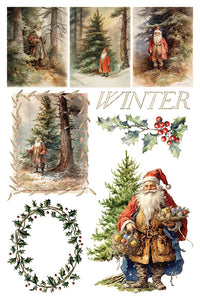 IOD Decor Transfer Santa's Hollow *Limited Edition*