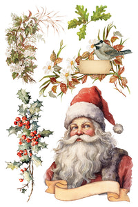IOD Decor Transfer Santa's Hollow *Limited Edition*