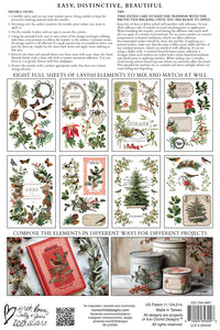 IOD Decor Transfer Winter Botanist *Limited Edition*