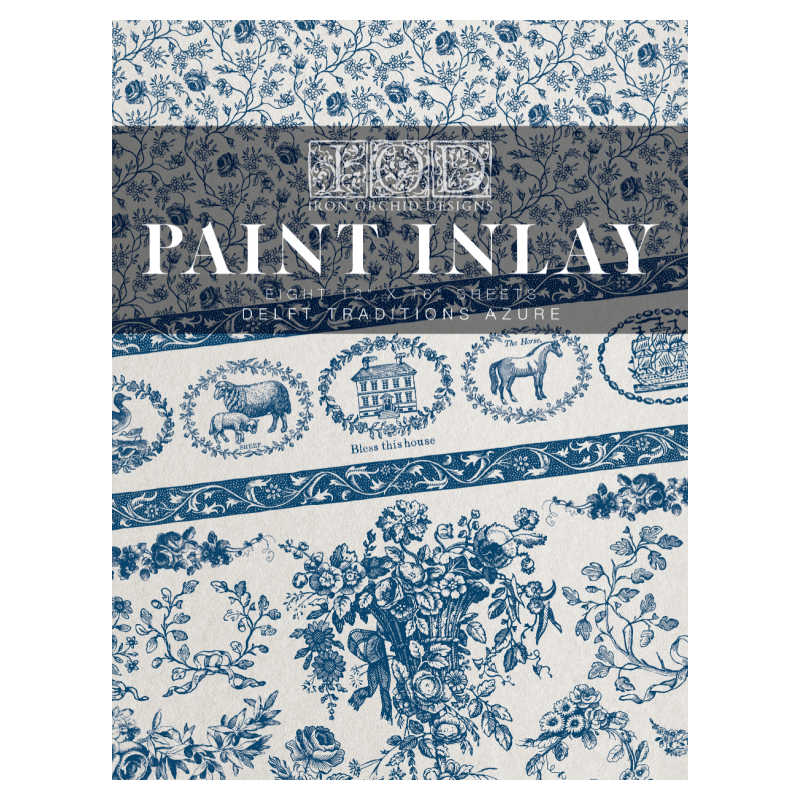 IOD  Paint Inlay Delft Traditions Azure * Limited Edition*