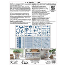 Load image into Gallery viewer, IOD  Paint Inlay Delft Traditions Azure * Limited Edition*