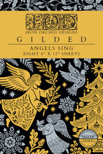 Load image into Gallery viewer, Iron Orchid Designs Decor Gilded Transfer Angels Sing