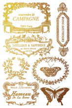 Load image into Gallery viewer, Iron Orchid Designs Decor Foil Transfer Papillon