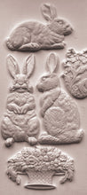 Load image into Gallery viewer, Iron Orchid Designs Mould Le Lapins