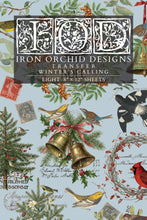 Load image into Gallery viewer, Iron Orchid Designs Decor Transfer Winter's Calling *Limited Edition*