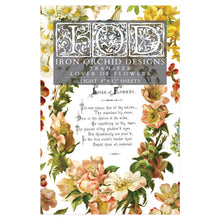 Load image into Gallery viewer, IOD Decor Transfer Lover of Flowers