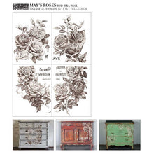 Load image into Gallery viewer, IOD Decor Transfer May&#39;s Roses