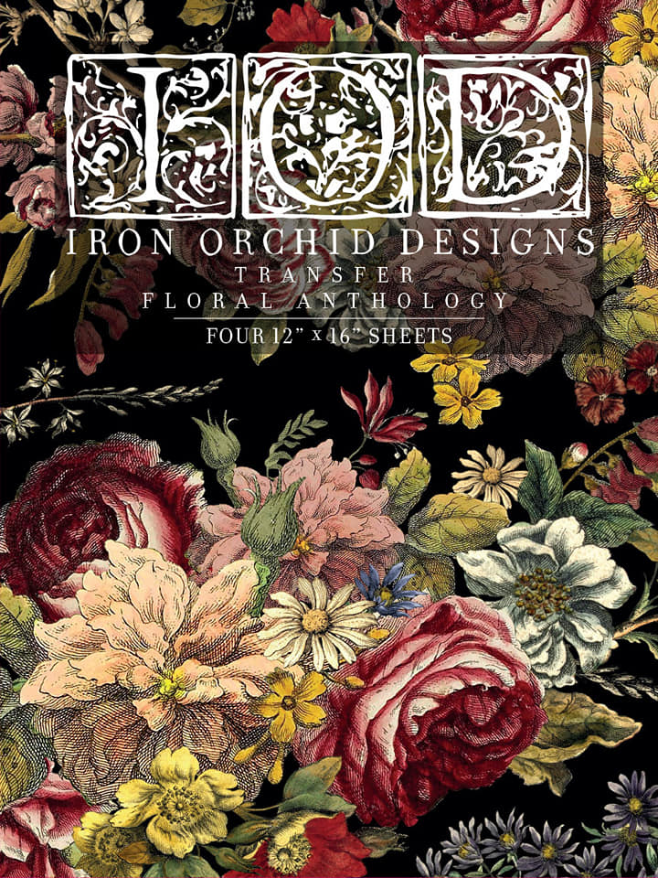 IOD Decor Transfer Floral Anthology