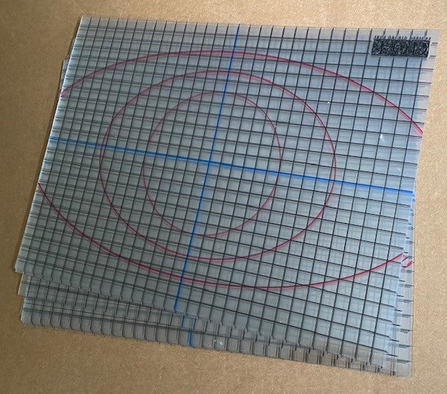 IOD Thin Mounts Grids and Circles