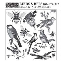 Load image into Gallery viewer, IOD Decor Stamp Birds and Bees