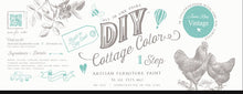 Load image into Gallery viewer, Vintage Mint  JRV  Cottage Colour DIY  Paint